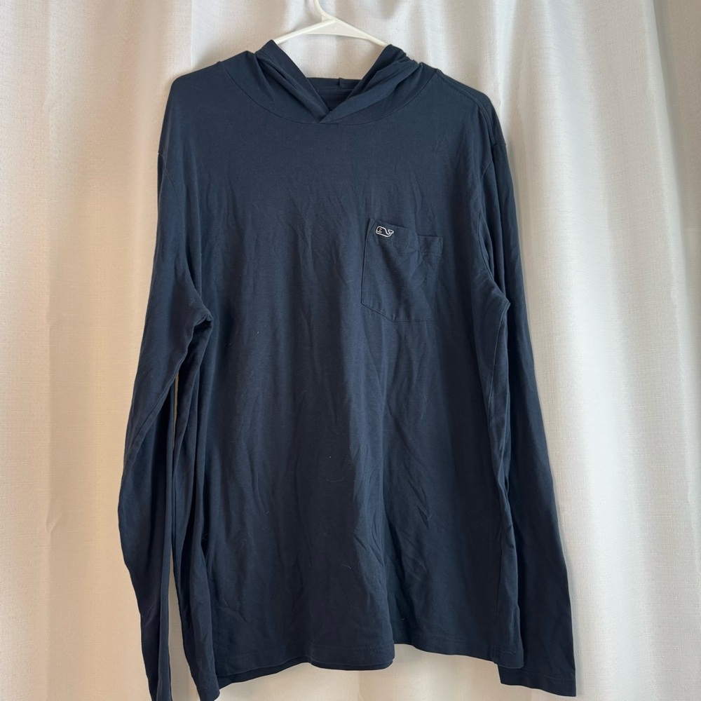 Vineyard Vines Men's Dark Blue Hoodie